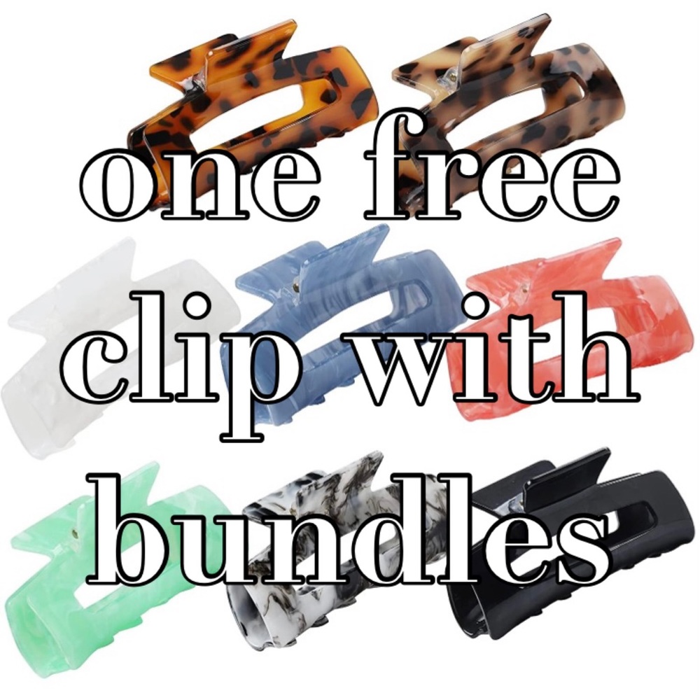 free clip with all bundles!